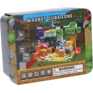 Wiky Конструктор Magnet Cube Zone - Forest Mine 48 части (060665)
