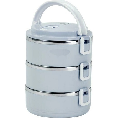 Obedár MagicHome LB933, 3 dielny, 3x 500 ml, modrý, 20x15x6,2 cm