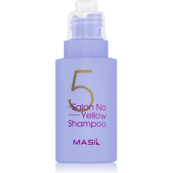 MASIL 5 Salon No Yellow fialový šampón neutralizujúci žlté tóny 50 ml