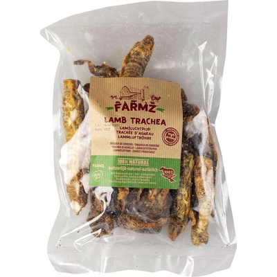 Duvoplus Farmz - Лакомство за кучета, агнешка трахея, 250 гр
