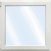 ARON Plastové okno jednokrídlové Basic biele 500 x 550 mm DIN ľavé