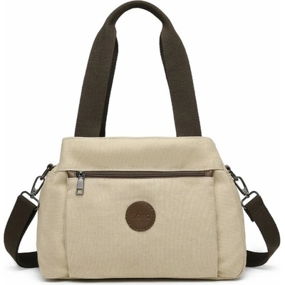 Dámská plátěná multifunkční Crossbody taška Kono Saviora khaki