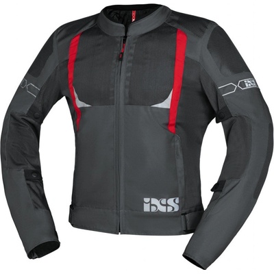 iXS TRIGONIS-AIR tmavo sivo-sivo-červená