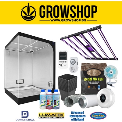 Гроубокс Комплект Хоби 600w led