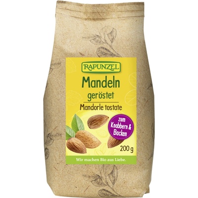 Rapunzel Mandle pražené bio BIO VEGAN 200 g
