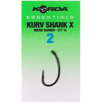 Korda Háčky Essentials Kurv X Barbed 10ks Vel. 2