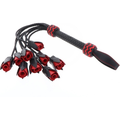 Кожен камшик с рози