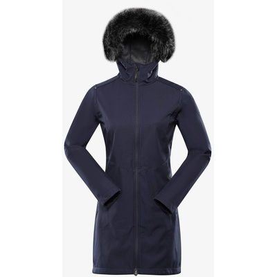 Alpine Pro Тъмно синьо дамско софтшел палто с качулка ALPINE PRO IBORA ALPINE PRO | Sin | ЖЕНИ | XS