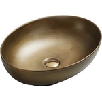 Mexen Iko мивка върху плот 52 x 39 cm, старо злато - 22245253 (22245253)