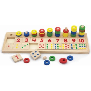Viga Toys Дървена игра за броене Viga (59072)
