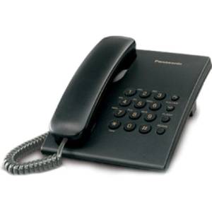 Panasonic KX-TS500 Аналогов телефон Черен (5025232272174)