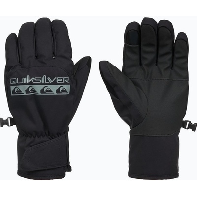 Детски ръкавици за сноуборд Quiksilver Cross true black