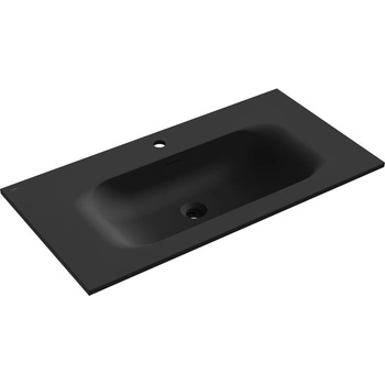 Mexen Vela мивка вградена в плот 91 x 46, 5 cm, черен мат - 25239071 (25239071)