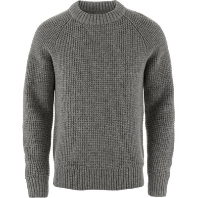 Fjällräven Övik Waffle Knit sivá