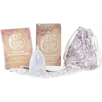 Gaia cup – menstruační kalíšek + slipová vložka a čistící prášek L