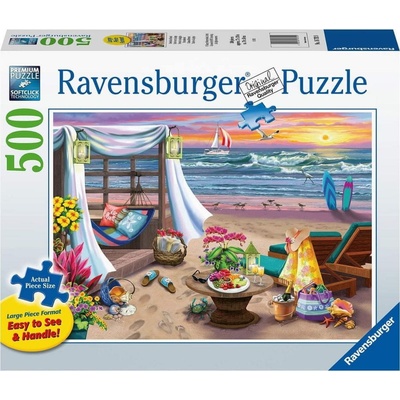 RAVENSBURGER Na pláži Cabana XXL 500 dielov