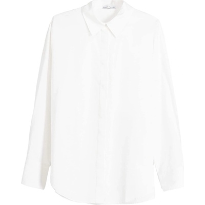 Bershka Блуза бяло, размер M