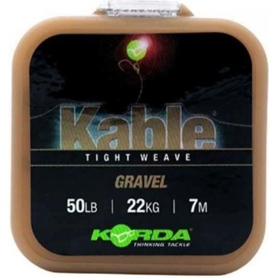 Korda Kable olověnka Tight Weave 7m 50lbs kamo