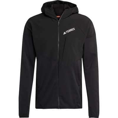adidas Terrex Мъжко синтетично яке adidas Terrex TRK Hybrid Fleece Synthetic jacket - Black - размер M (004-7231-0113)