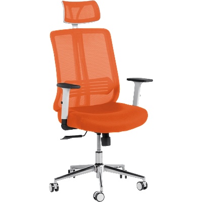 Carmen Президентски офис стол lorena lux - оранжев (3520778_1)