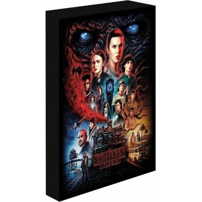 Obraz LED svítící 30x40 cm - Stranger Things