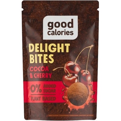 Good Calories Delight Bites datlové guličky s višňami a kakaom 58 g