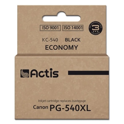 Actis Мастило Actis KC-540 (заместител за Canon PG-540XL, Supreme, 22 ml, черно) (KC-540)