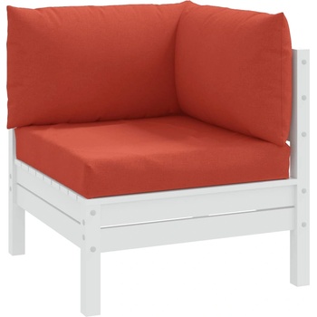 Image 1 of vidaXL Палетни възглавници, 3 бр, меланж червени, текстил (4002658)