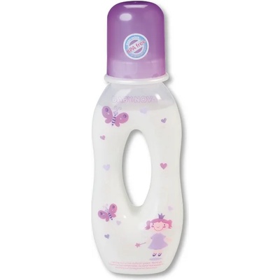 Baby-Nova Пластмасово шише Baby Nova - 250 ml, лилаво (41415)