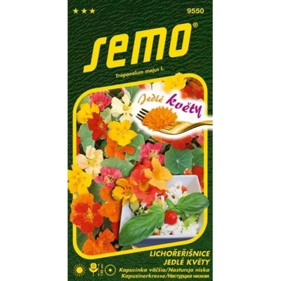 Kapucínka väčšia - jedlé kvety 2g SEMO