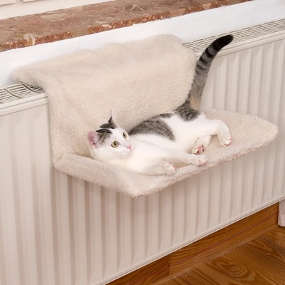 zooplus Exclusive Relax кушетка за котки окачване на радиатор Д 50 x Ш 30 В 20 см