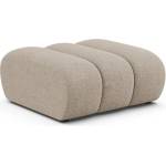 Micadoni Бежова шенилова табуретка Lupine - Micadoni (MIC_POUF_214_F1_LUPINE2)