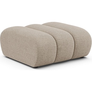 Micadoni Бежова шенилова табуретка Lupine - Micadoni (MIC_POUF_214_F1_LUPINE2)