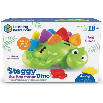 Learning Resources Steggy The Fine Motor Dinosaurus