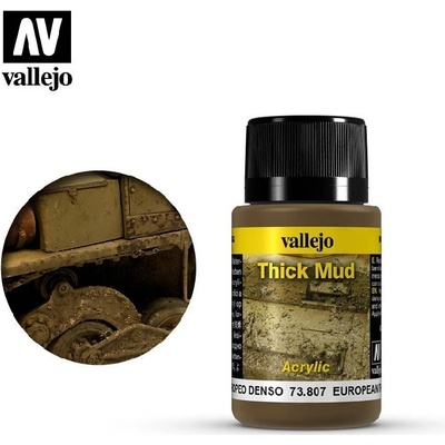 Vallejo Weathering Effects 73807 European Thick Mud 40ml
