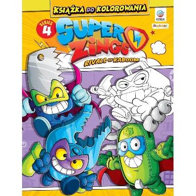 Omaľovánka Magic Box Super Zings