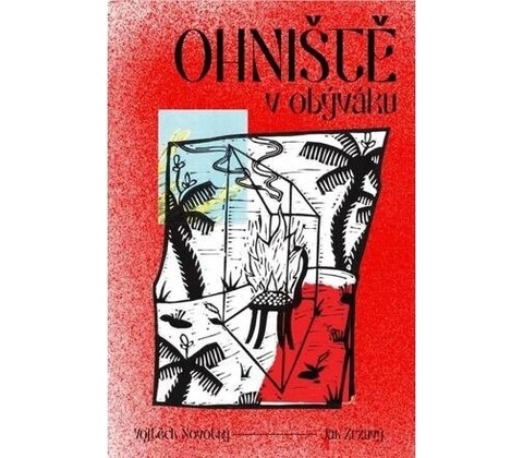 Ohniště v obýváku