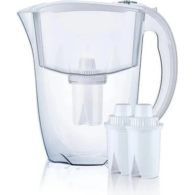 Aquaphor Филтрираща кана Aquaphor ИДЕАЛ БЯЛА + 3БР ФИЛТЪР В15 , 2, 8 L (4744131013305)