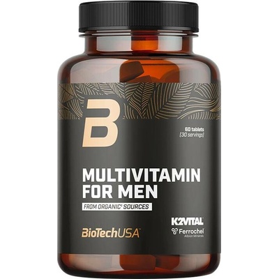 BioTech USA Multivitamin For Men From Organic Sources 60 tablet