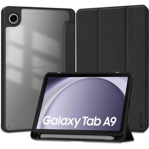 Tech-Protect Калъф за Samsung Tab A9 Plus 11", Tech-Protect Trifold Slim Hybrid Case, Черен (9319456607857)
