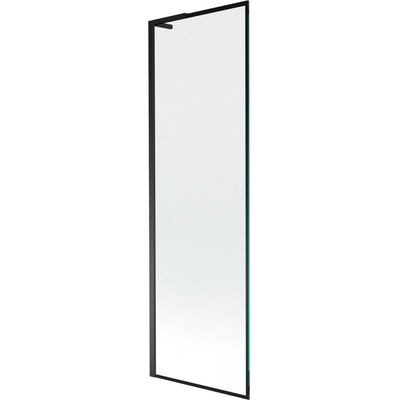 Mexen Next L параван за вана 1-крилен 60 x 150 см, черна рамка, черен - 895-060-000-03-70-70 (895-060-000-03-70-70)