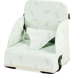Nattou Сгъваема повдигаща седалка за хранене Nattou - Foody, Light Green with Feathers (158008) - ozone