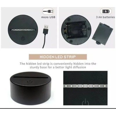 Иисус - лед лампа