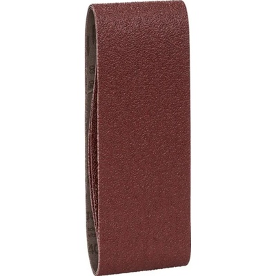 BOSCH 3dílná sada brusných pásů pro pásové brusky, červená kvalita 60, 75 x 533 mm 2609256217