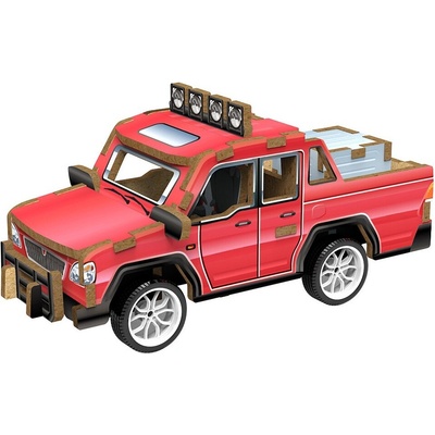 2Kids Toys 3D drevená skladačka Pick-up auto