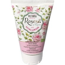 Victoria Beauty Roses and hyaluron hydratační pleťová maska s kyselinou hyaluronovou 100 ml