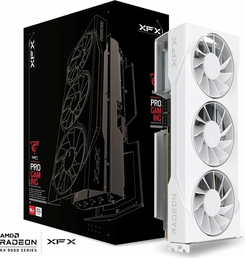 XFX Radeon RX 9070 XT Swift White 16GB GDDR6 RX-97TSWF3W9 od 758