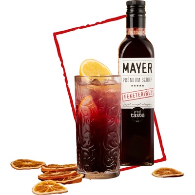 Mayer Sirup s čiernymi ríbezľami 0,5 l