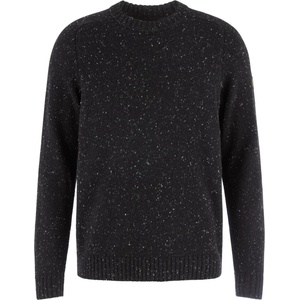 Fjällräven Мъжки вълнен пуловер Fjällräven Övik Neps Knit Sweater Wool jumper - Black - размер XXL (005-7512-0116)