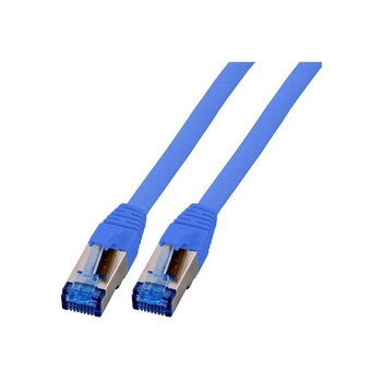 EFB-Elektronik RJ45 Patchkabel S/FTP, Cat. 6A, Cat7 TPE superflex, 1m, blau (K5525FBL. 1) (K5525FBL. 1) (K5525FBL.1)
